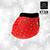 Cloche com Pedraria Cristal - Vermelho