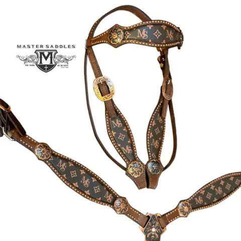 Conj. Cabeçada e Peitoral Master Selas - MS