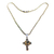 Corrente Crucifixo Laço na internet