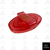 Raspadeira em Silicone - Vermelho