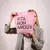 Friselina Riñón Rosa 30x30 Personalizadas - Bolsalogo