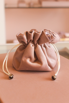 PORTA JOIAS PURSE ROSÉ - Acessórios Amalie