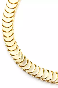 Pulseira Escamas com Banho em Ouro - loja online