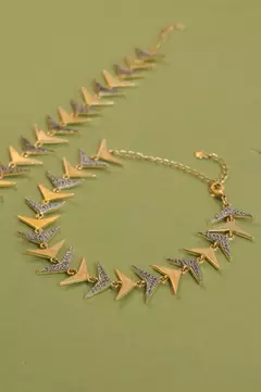 Pulseira Fluir Canetiada com Banho em Ouro 18k na internet