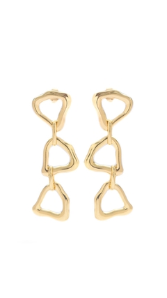 Brinco Bella com Banho em Ouro 18k ou Ródio Branco