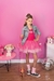 Vestido Body Barbie Pompom Pink - loja online