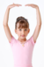 Colar Infantil de Bailarina Sapatilha Rosa - comprar online