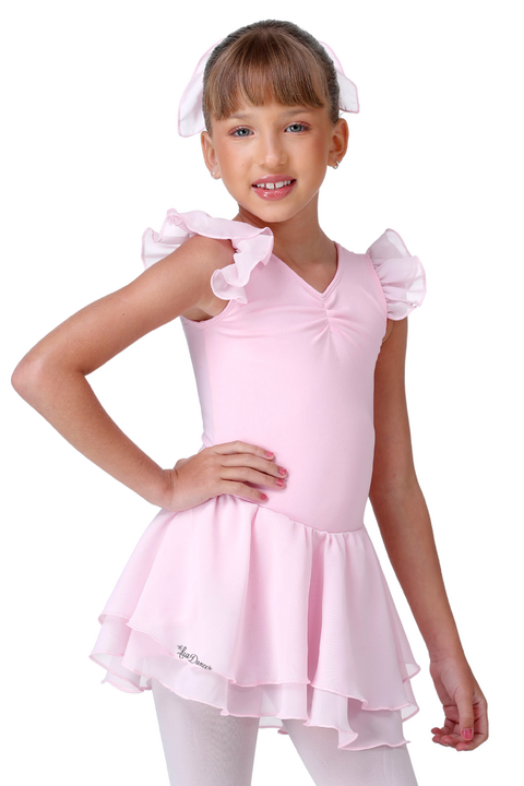 Collant com Saia Graciosa Rosa - comprar online