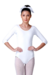 Collant Adulto Manga ¾ Branco