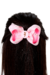 Laço de Cabelo Infantil Bailarina Poá Rosa - comprar online