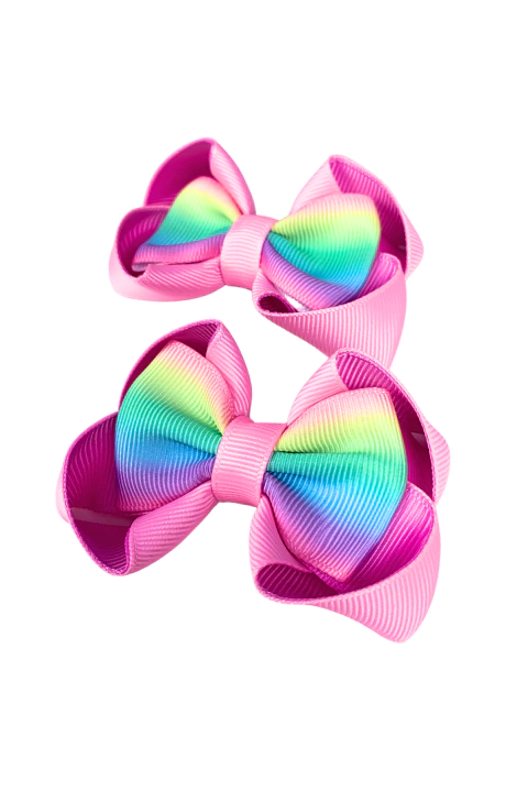 Par de Laços Arco-íris - comprar online