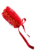 Porta Coque de Tule Vermelho Flores - comprar online