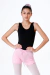 Collant Adulto Regata Preto - loja online