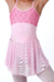Saia Bailarina Fluida Tela Rosa - comprar online