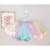 Saia Tutu Infantil Multicolorida na internet