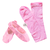 KIT ACESSÓRIOS BAILARINA BASICO ROSA - comprar online