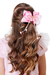 Laço Bailarina Sapatilha Pompom Rosa - comprar online