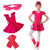 KIT BAILARINA FAIXA + COLLANT + POLAINA PINK - comprar online
