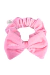 Scrunchie com Laço Veludo Rosa - comprar online