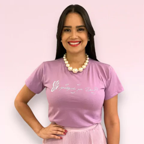 T-Shirt Protegida por Deus