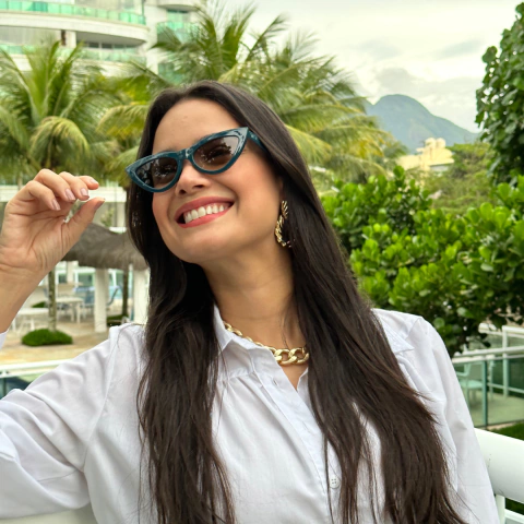 Óculos de Sol Fearless Turquesa