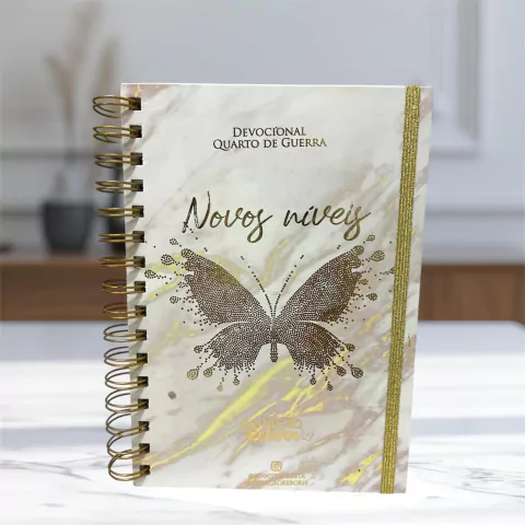 Planner Devocional Quarto de Guerra "Novos Níveis"- Lançamento