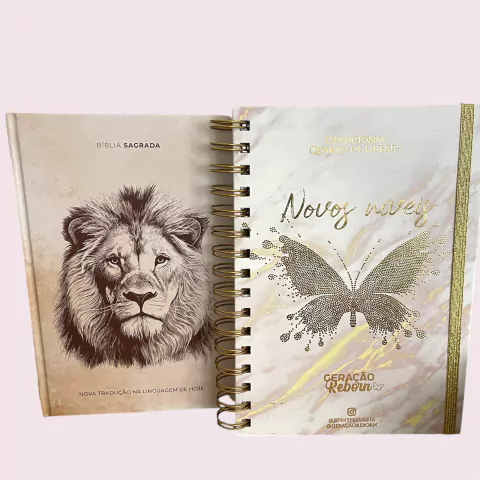 Kit Bíblia + Planner Novos Níveis