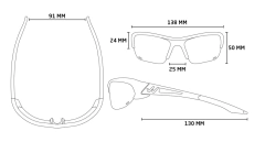 WEIS ANTEOJOS - VO2 BLUE ULTRA RUNNING / REVO GREEN + COMPACT GREY - tienda online