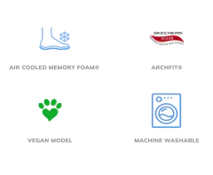 ZAPATILLA SKECHERS - Arch Fit, Freckle Me / Black - tienda online