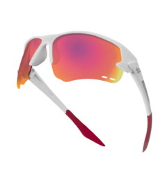 WEIS ANTEOJOS - WAY POINT WHITE PRO / REVO RED + COMPACT GREY
