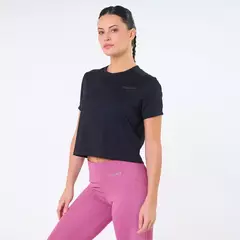 Imagen de STOPWATCH CROP TEE BLACK / SAUCONY