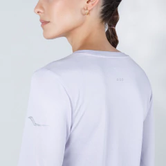 REMERA MANGA LARGA W - STOPWATCH GRAPHIC LILAC / SAUCONY en internet