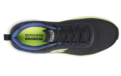 ZAPATILLA SKECHERS - Max Cushioning Suspension, BLACK/BLUE - comprar online