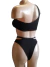 Bikini Top un solo Hombro Negro - (TALLE 85) - tienda online
