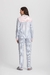 Imagem do Pijama Americano Manga Longa Feminino Listrado (PRONTA ENTREGA)