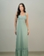 Camisola Longa Maternidade Avulsa Verde Água Acalanto - ANNA ROSA LINGERIE