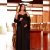 Camisola longa maternidade com Robe Longo Preto - comprar online