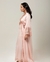 Robe Longo no Cetim Rosa Salmão (ROBE AVULSO) - ANNA ROSA LINGERIE