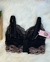 Imagem do Conjunto Amamentação Elegance Jack - Todo na Renda Preto com Rosé