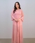 Conjunto Camisola e Robe Longo Maternidade no Tule - Romance - comprar online