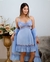 Camisola de Amamentação com Robe com Renda Bicolor Frozen e Branco Curta na internet