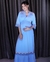 Imagem do Coleção Life - Conjunto de Bolero e Camisola Longa de Amamentação Bicolor Frozen (PRONTA ENTREGA)