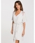 Robe Em Malha E Renda Dreams - FLOCOS (LIEBE) (PRONTA ENTREGA) - ANNA ROSA LINGERIE