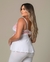 Deluxe Collecttion - Pijama 3 Peças Branco Bicolor Fluity (PRONTA ENTREGA) - loja online