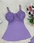 Pijama 3 Peças Lavanda - PRONTA ENTREGA - loja online