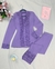 Pijama 3 Peças Lavanda - PRONTA ENTREGA - comprar online