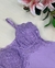 Pijama 3 Peças Lavanda - PRONTA ENTREGA