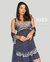 Camisola de Amamentação com Robe com Renda Bicolor - comprar online