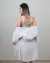 Camisola de Amamentação com Robe Branca com renda Bicolor - comprar online