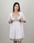 Camisola de Amamentação com Robe Branca com renda Bicolor na internet